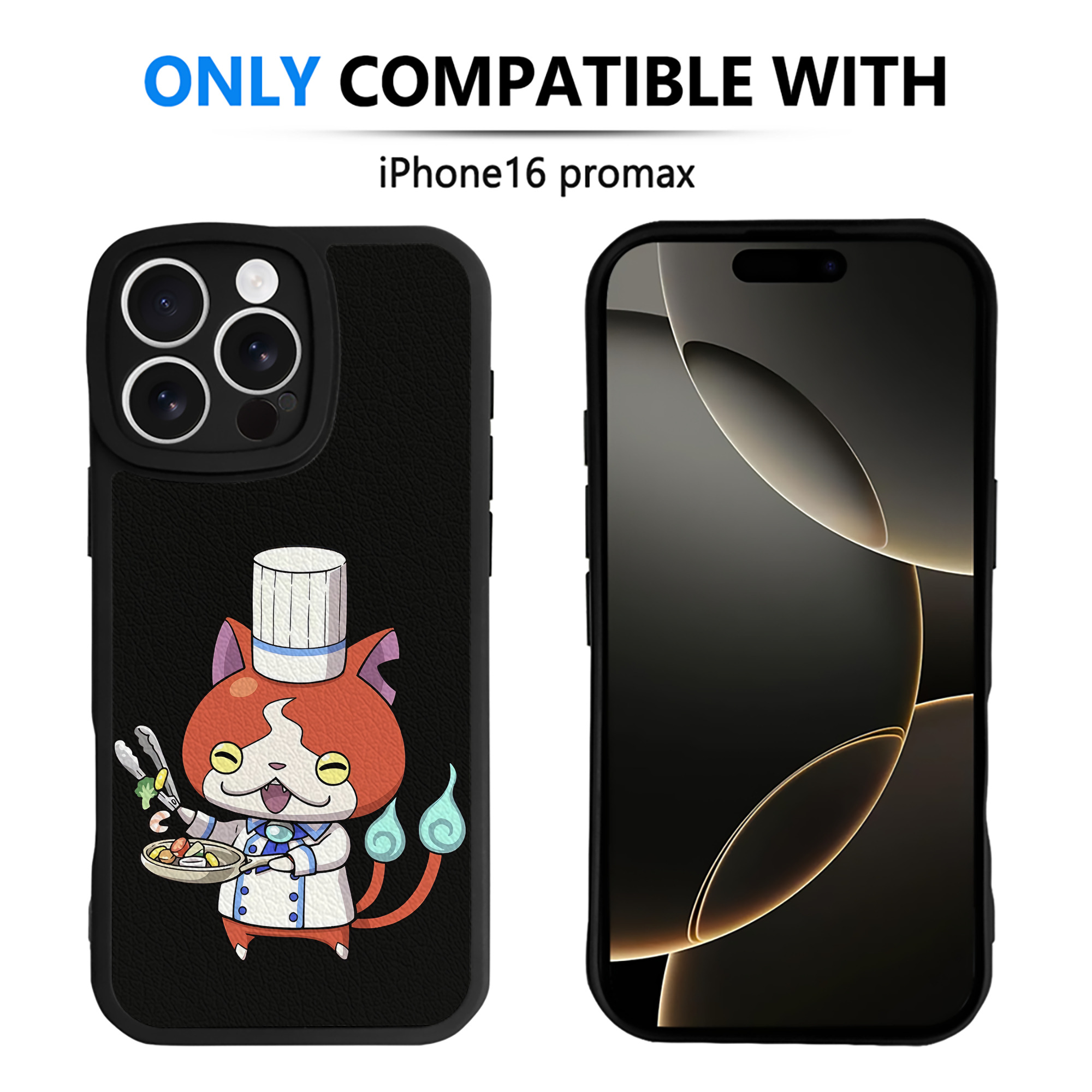 （画像用） 妖怪ウォッチ Yo-kai Watch 【iPhone 16シリーズ対応】シリコンスマホケース（レザー調） 材質：シリコン